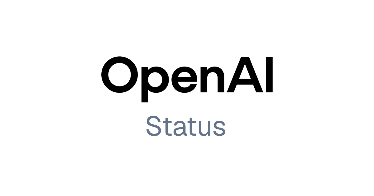 Массовый сбой авторизации в OpenAI: инцидент официально закрыт